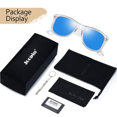 Joopin Polarized Sunglasses Men Women, Classic Square Sun Glasses 100% UV Protection Driving Fishing