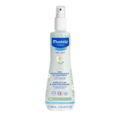 Mustela, Hair Styler & Skin Freshener for Baby, 200 ml & 2 3 Vitamin Barrier Cream 50ml