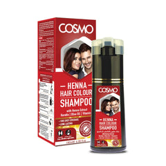 CD COSMO DESIGNS Hair Colour Shampoo Henna For Men and Women - 180ml