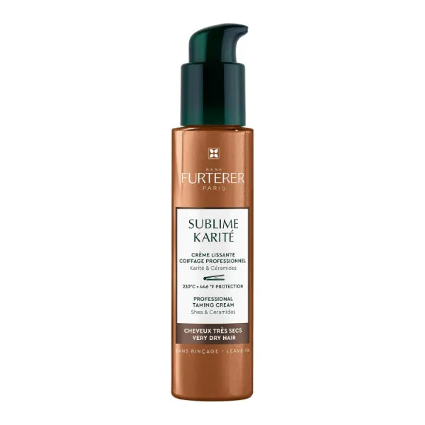 Rene Furterer Sublime Karité Professional Taming Cream - Shea butter, Ylang-Ylang Essential Oil & Ceramides -3.3 Fl Oz (Pack of 1)