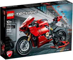 LEGO Technic: Ducati Panigale V4 R 42107 (646 Pieces) 2020 with Valinor Frustration-Free Packaging