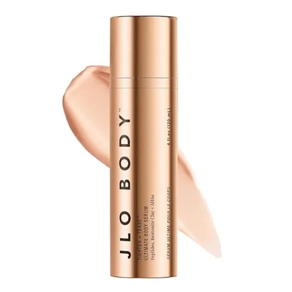 JLO BEAUTY Booty Balm, Skin Firming Cream for Butt, Hips, Thighs & Arms, Enriched with Hyaluronic Acid, Shea Butter, Avocado, and Squalane, Firm + Flaunt Targeted Body Moisturizer for Women, 4.2 Oz