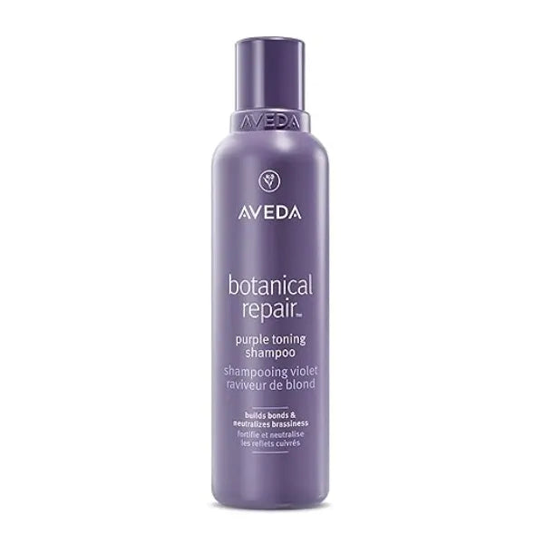 Aveda Botanical Repair Purple Toning Shampoo For Blonde, Silver, Grey Hair Reduces Brassy Tones Silicone Free 96% Naturally Derived 6.7 fl oz