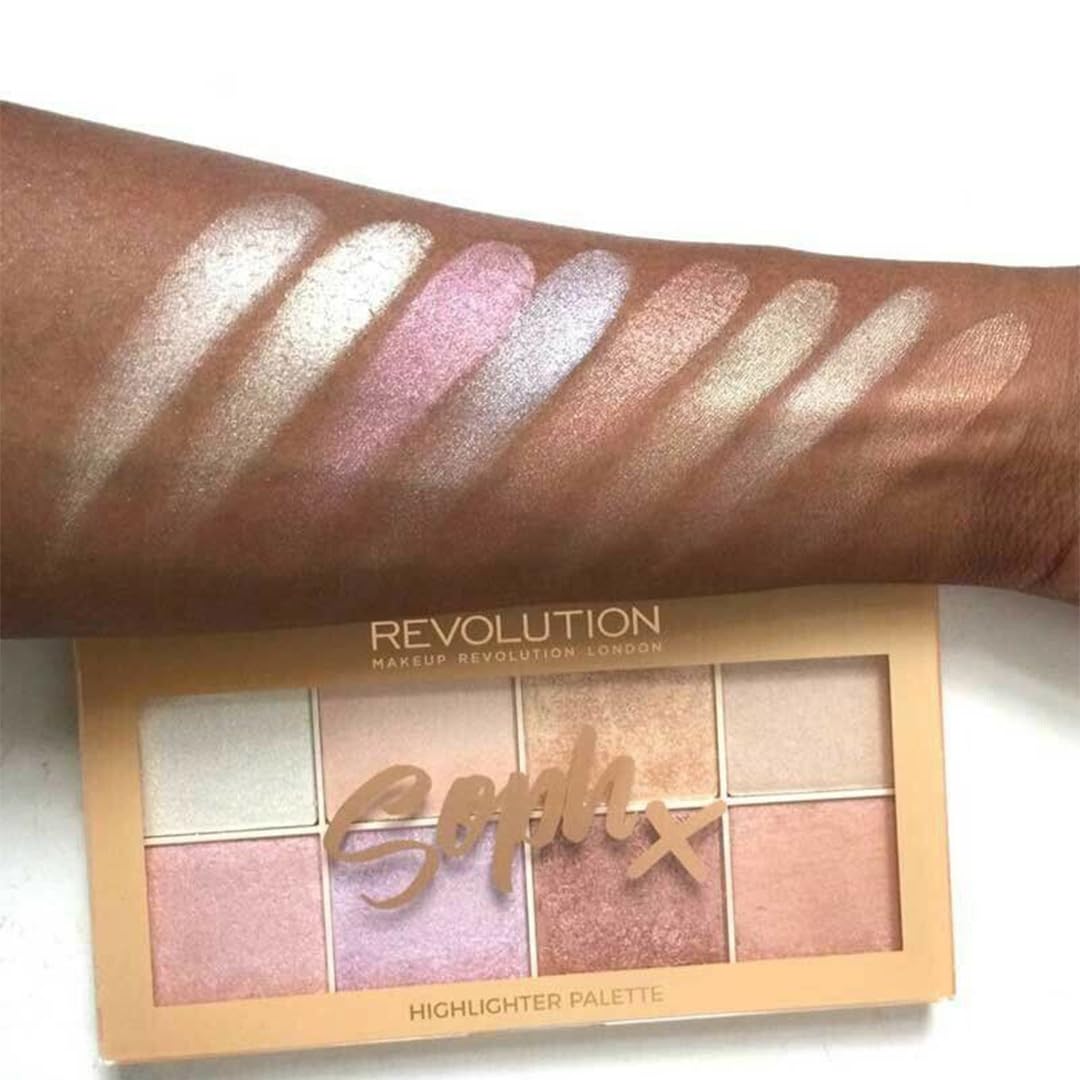 Makeup Revolution Soph Highlighter Palette, 16 gm