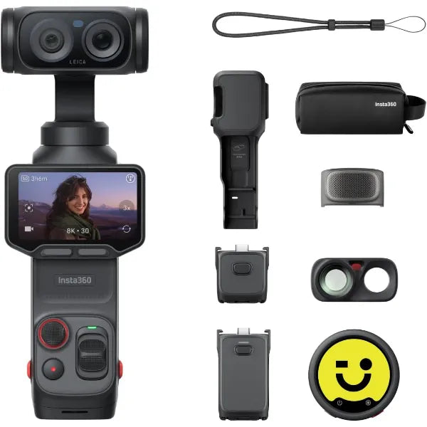Insta360 Luna Ultra 8K Gimbal Camera Creator Bundle – Cosmic Black