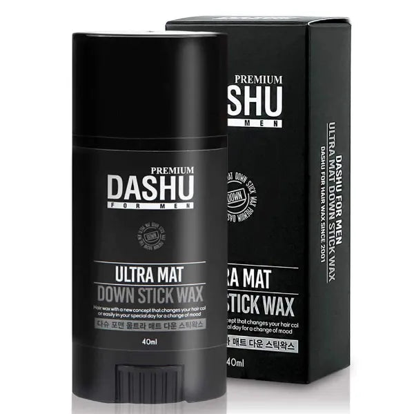 DASHU Hair Wax Stick – Matte Finish, Strong Hold for Baby Hairs & Flyaways, Down Perm Styling for Men & Women