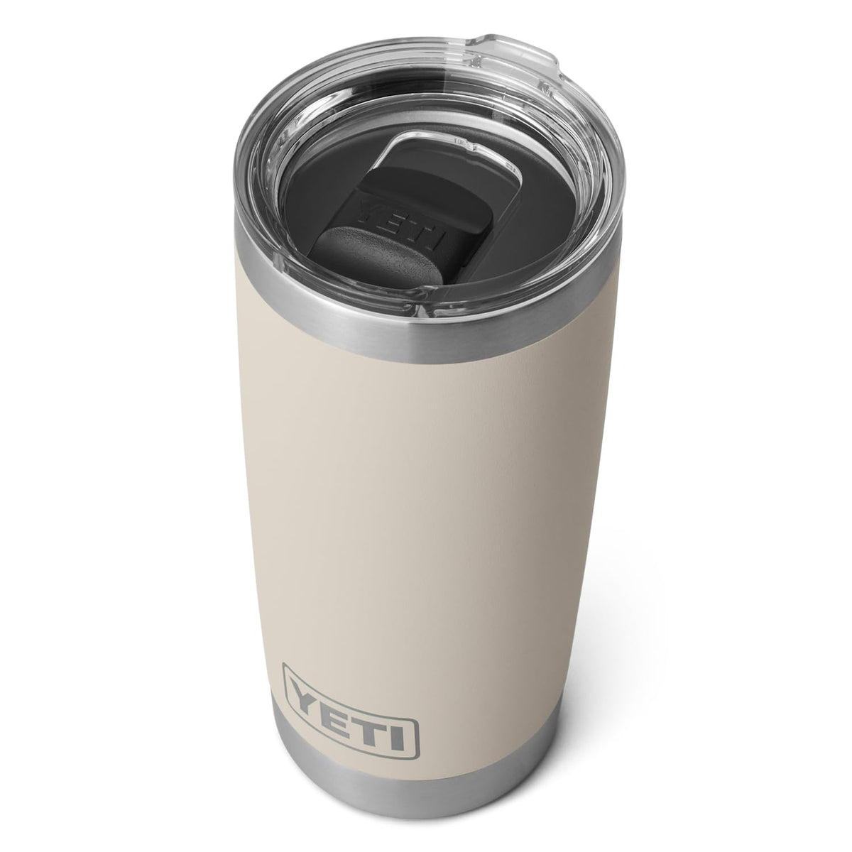 YETI Rambler 20 oz Tumbler, Stainless Steel, Vacuum Insulated with MagSlider Lid - Cape Taupe