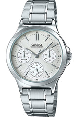 Casio Watch Silver/White