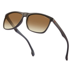 PUKCLAR Sunglasses for Men Polarized Lightweight TR90 Frame UV400 Spring Hinges Sunglasses