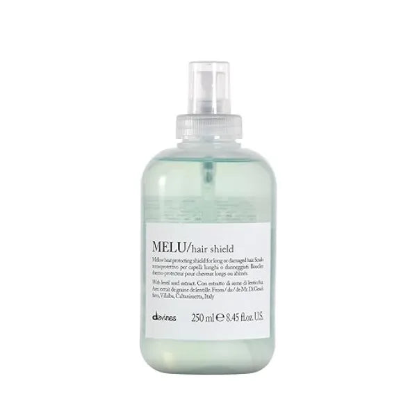 Davines MELU Hair Shield, Thermal Leave On Conditioning Antistatic Action for All Types of Hair Ideal Heat Protectant from Stress Caused by Straightener or Blow Dryer with Lentil Seeds, 8.45 Fl Oz