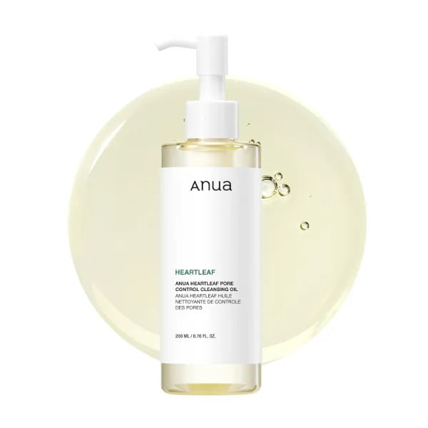 Anua Heartleaf Pore Control Cleansing Oil, Korean Skincare, 6.76 fl.oz