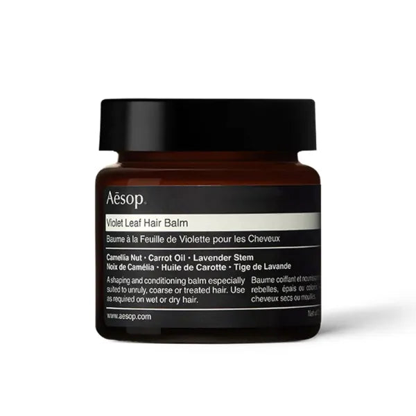 Aesop Violet Leaf Hair Balm | Paraben, Cruelty-free & Vegan with Vitamins E and A- 60mL/2.02 oz