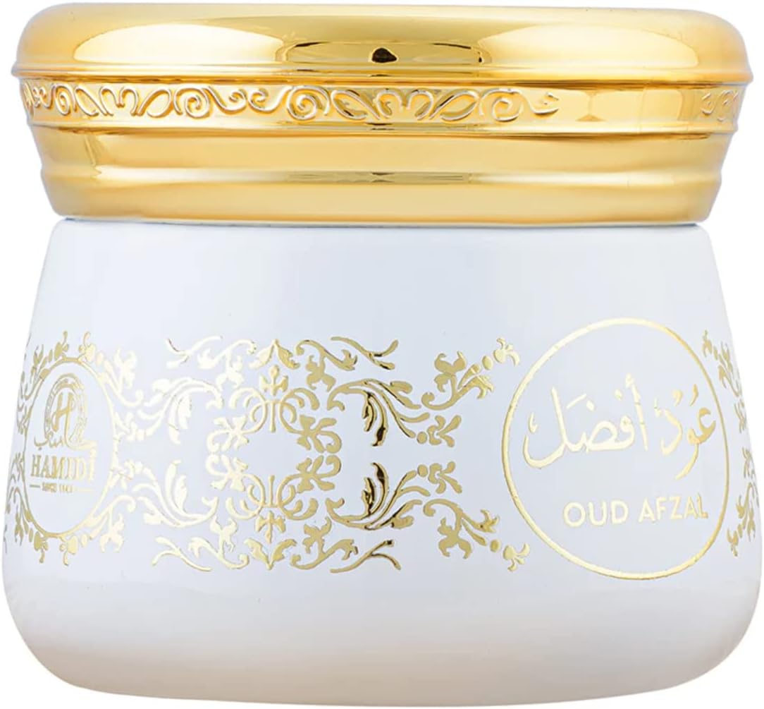 Hamidi Afzal Muattar 100% Pure Oriental Oud Bakhoor 40 Grams Long Lasting Smoke-Free Aroma Refreshing Beauty of Nature