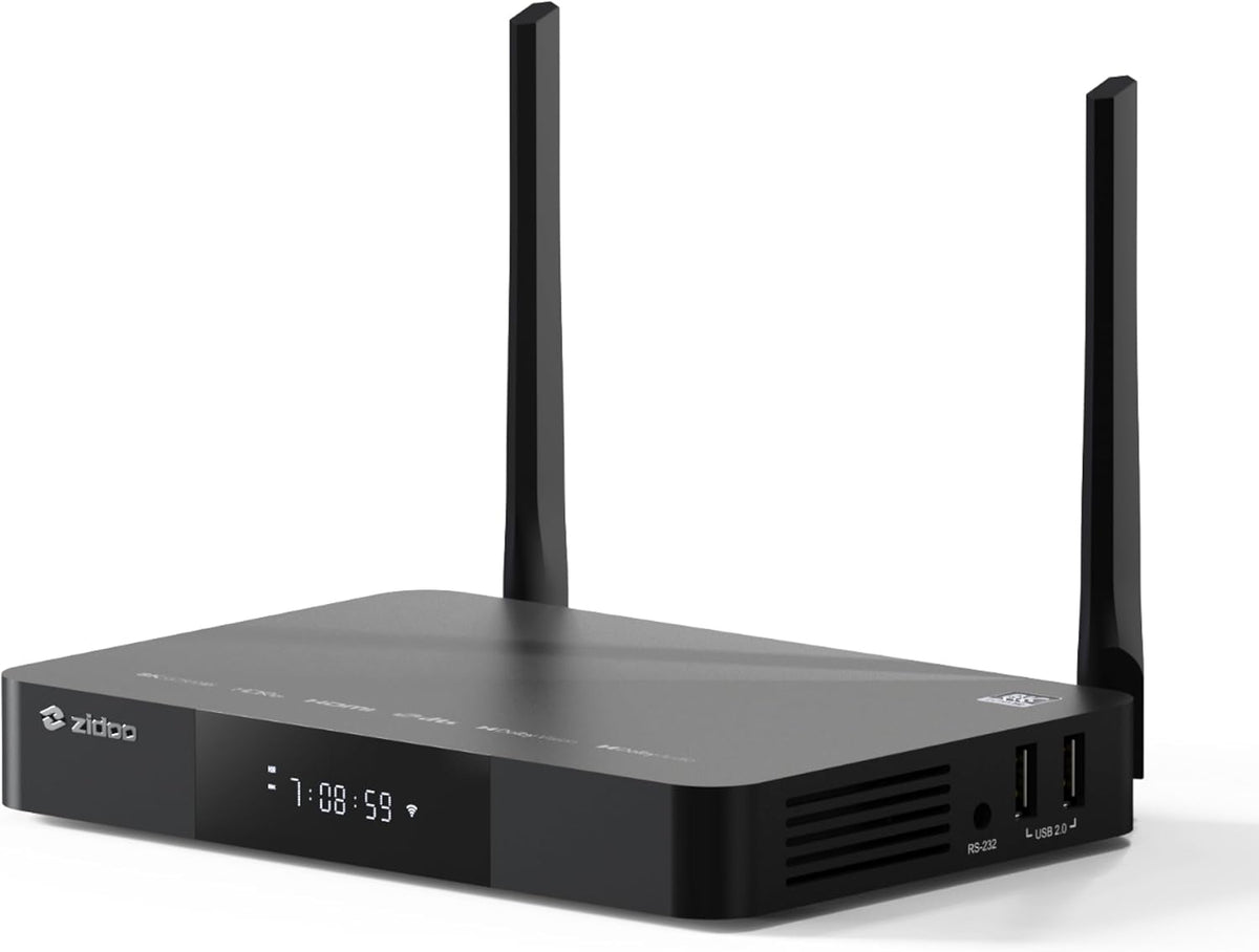 zidoo Z9X 8K- 8K HDR Media Player, Android 11 OS, Amlogic S928X-K Processor 6G+64G, VPU Video Engine&VS10 Image Engine,4K Ultra HD Blu-ray, BDMV/ISO,for Video & Audio Playback