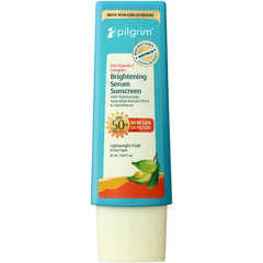 Pilgrim 5% Vitamin C Gel Sunscreen SPF 60 PA++++ | Ultra Light Broad Spectrum UVA UVB Protection with Kakadu Plum | Non Greasy Daily Face Sunscreen for All Skin Types | 1.52 Fl Oz (45ml)