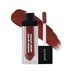 Sugar Cosmetics Smudge Me Not 14 Take Mystic Liquid Lipstick (Warm Brown) Intensely pigmented, matte finish, long-lasting formula, smudge-proof