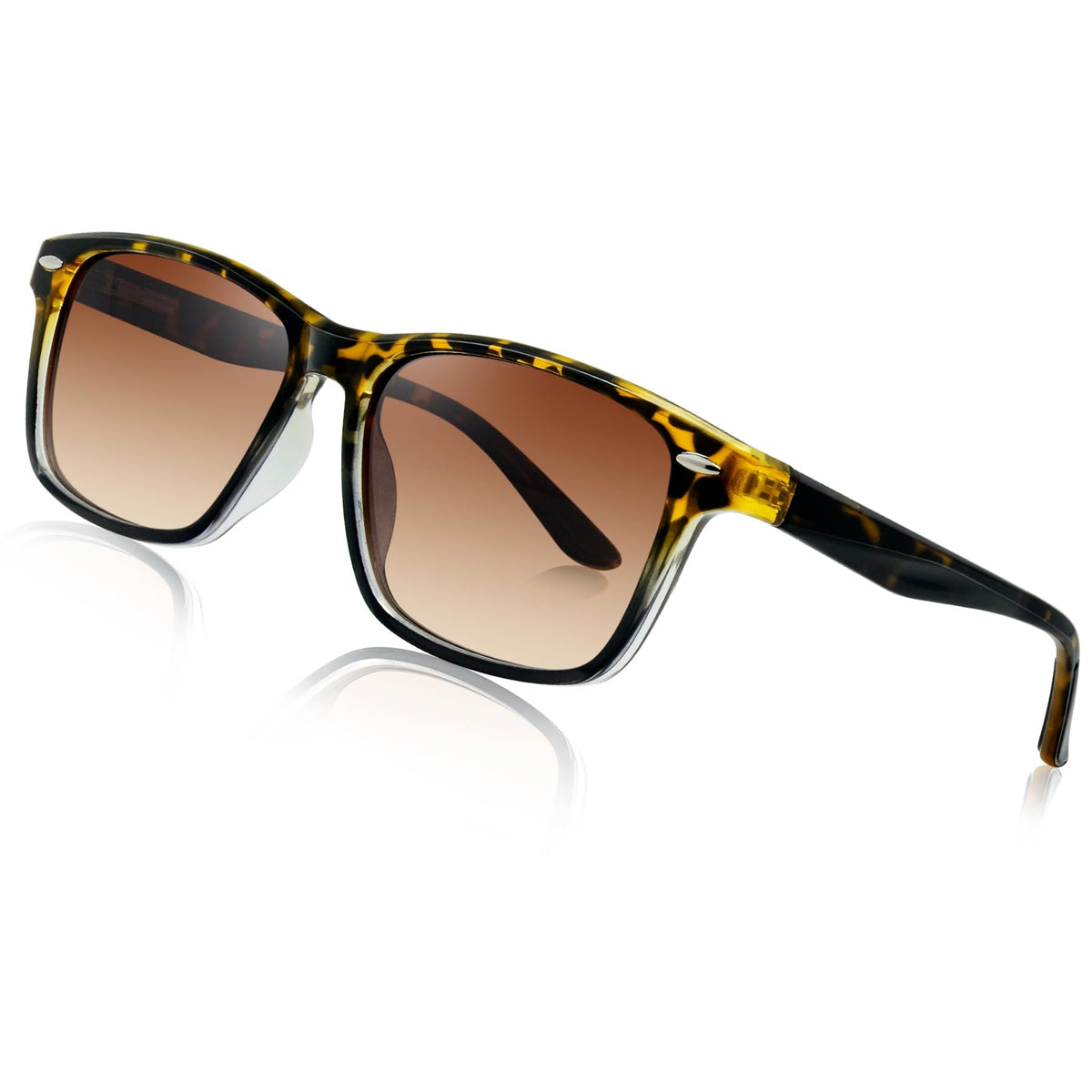 KANASTAL Polarized Sunglasses for Men Women, Classic Square Sports Sun Glasses Driving, Fashion Shades for Womens Outdoor 100% UV400 Protection
