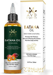 AVD Organics Batana Oil for Hair | 100% Pure & Natural batana oil for Hair, Skin moisturizer, Eyebrows | Ideal for Men & Women - 120ML