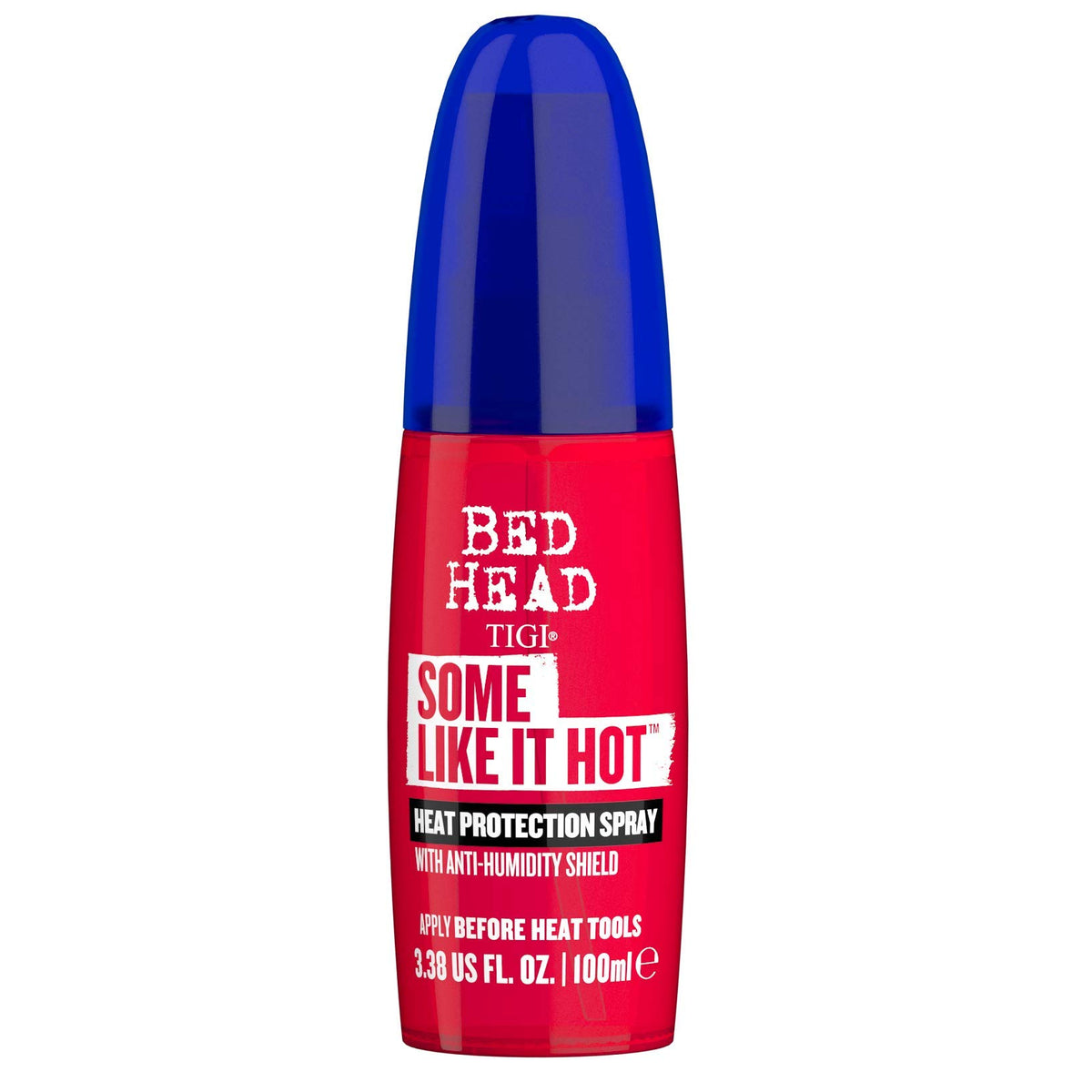 TIGI Bed Head By - Some Like It Hot Heat Protection Spray - For Hair Straightening, Curling And Drying Tools - 100 Ml