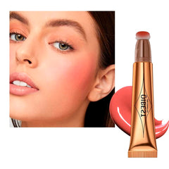 KANZA-Multifunctional Makeup Blusher | Liquid Face Concealer Pen | Waterproof & Long-Lasting Body Face Contouring Makeup | Matte Finish Liquid Contour Stick with Soft Cushion Applicator | 15g (#03)