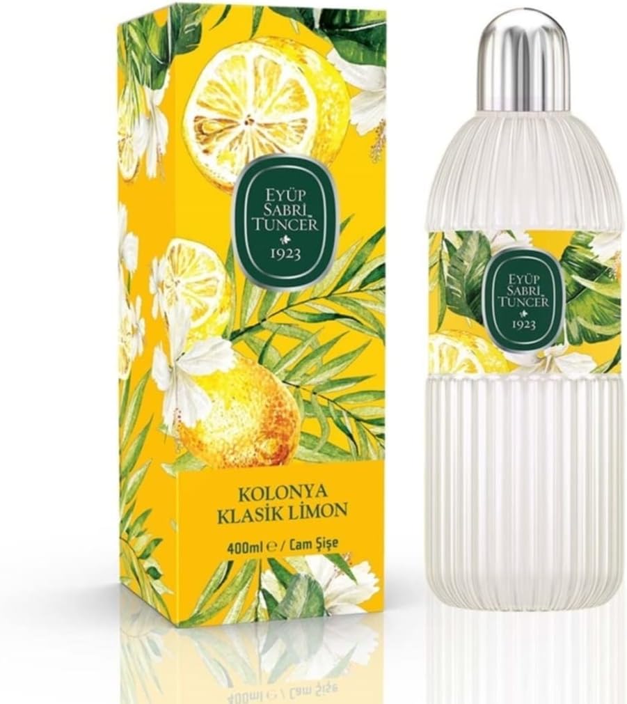 Eyup Sabri Tuncer-EST1923-Eau De Cologne Series (Classic Lemon, 400ml Glass Bottle)