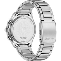 Citizen Men Chronograph Eco-Drive Watch with Stainless Steel Strap AT2561-81X