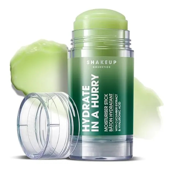 Shakeup Cosmetics Mens Moisturiser Stick, Hydrating Face Balm, Vegan with Witch Hazel & Cucumber, Travel Friendly, Great for Post Workout & Post Swim Dry Skin, 35g. Aka. HYDRATE IN A HURRY