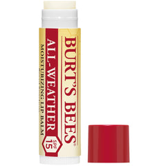 Burt's Bees Lip Balm Valentines Day Gifts for Her, Moisturizing Lip Care SPF 15 Spring Gift, for All Day Hydration, 100% Natural with Sunscreen, Water Resistant, All-Weather (2 Pack)