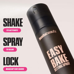 Huda Beauty Easy Bake Setting Spray, 30ml, 16-Hour Wear