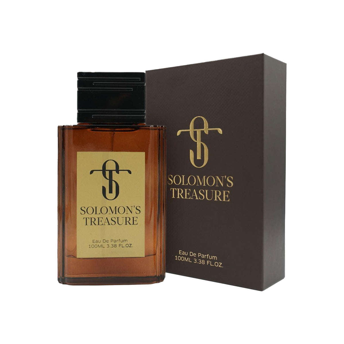 Atlantic Solomon's Treasure Perfume For Men - Long Lasting Eau De Parfum 100ML - Dark & Bold Premium Men's Perfume