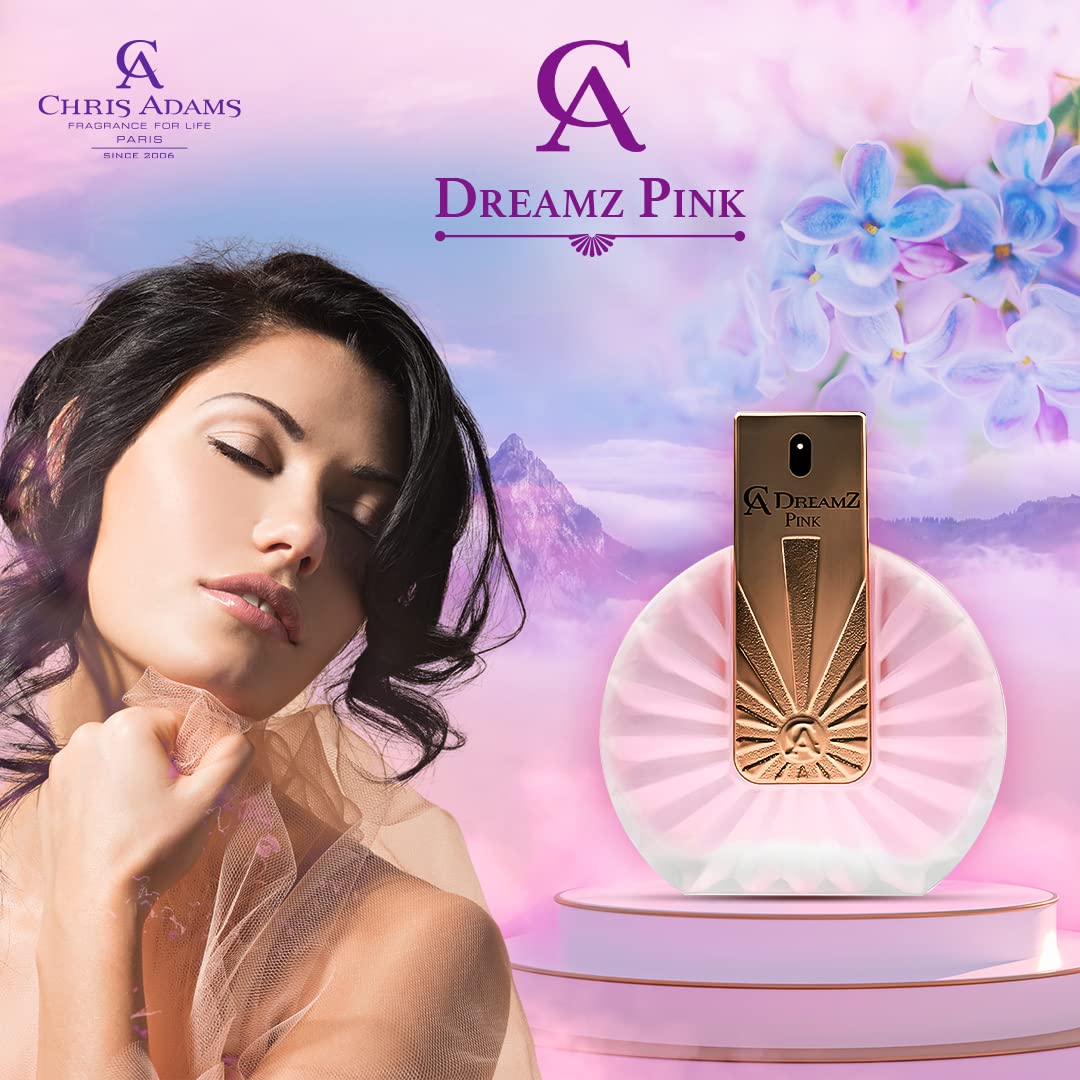 Chris Adams Perfumes Dreamz Pink Eau De Perfume For Women, 100 ml