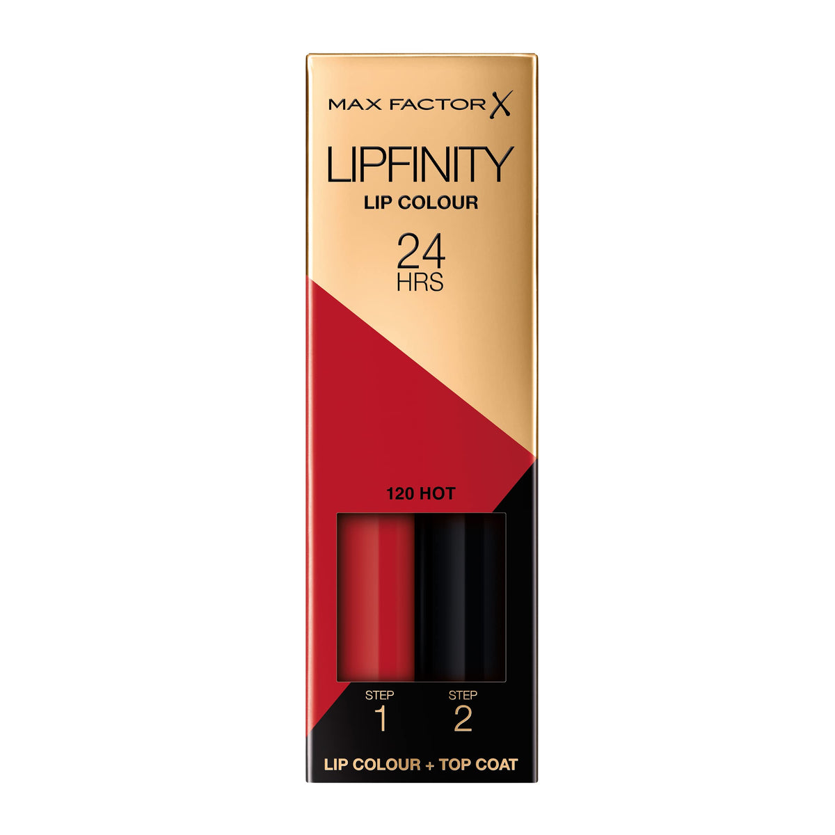 Max Factor Lipfinity Lipstick with Gloss, Hot Coco 120