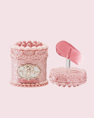 Flower Nose Strawberry Cupid Cake Lip Cream, Velvet Matte Finish, Mini Jar Design (V04 Meredith, 3.5 ml)