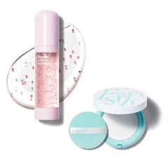 Espoir Glowrizer Gel-Based Face Primer and Fresh Setting Powder | Long-lasting & Poreless Makeup