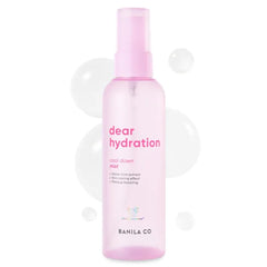 BANILA CO Dear Hydration Cool Down Mist Hydration Lightweight Skin Cooling & Moisturizing Makeup Fixer Setting Spray  Hydration Boost, Radiant Glow Serum