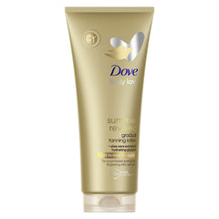 Dove Light to Medium Self Tan Lotion 1 Gradual Tan Lotion For Sun-Kissed Skin Tanning Lotion For All Skin Types 200 ml