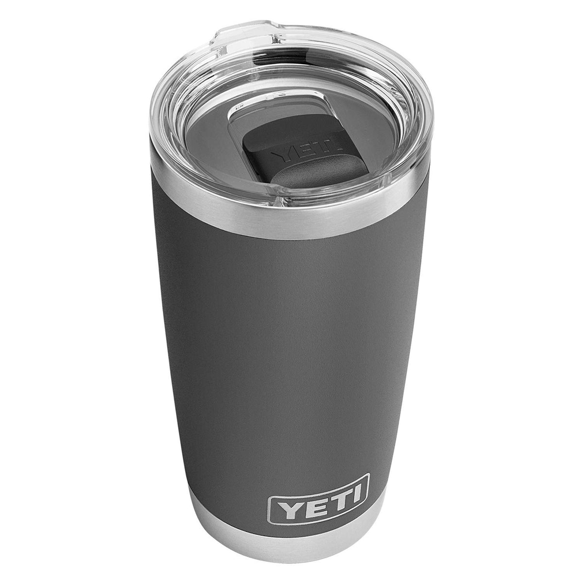 YETI Rambler 20 oz Tumbler, Stainless Steel, Vacuum Insulated with MagSlider Lid - Charcoal