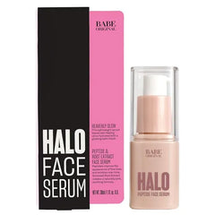 Babe Original Halo Peptide Face Serum for Women, Face Moisturizer Face Cream for Hydrated, Plump & Soothed Skin with Pink Root Extract, Hyaluronic Acid, Peptides & Amino Acids