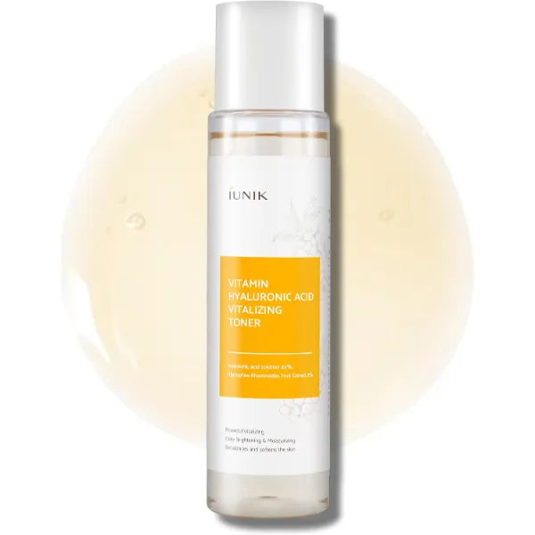 IUNIK Vitamin C Vegan Face Toner with 45% Hyaluronic Acid Facial Moisturizer 6.7 Fl Oz