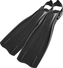 Cressi Pro Light Premium Scuba Diving Heel Fins - Black