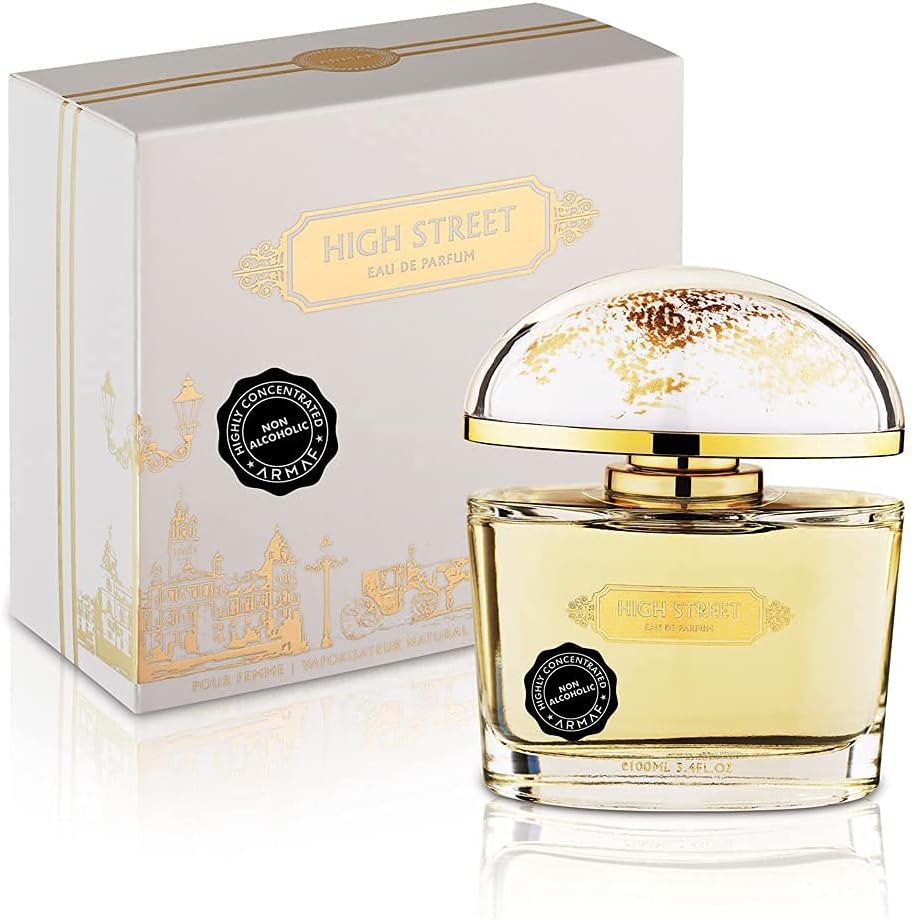 Armaf High Street Perfumes For Women New NON ALCOHOLIC Perfume Long Lasting Fragrances Eau De Parfum For Woman 100 ml Yellow, Fragrance, Perfumes, For Female