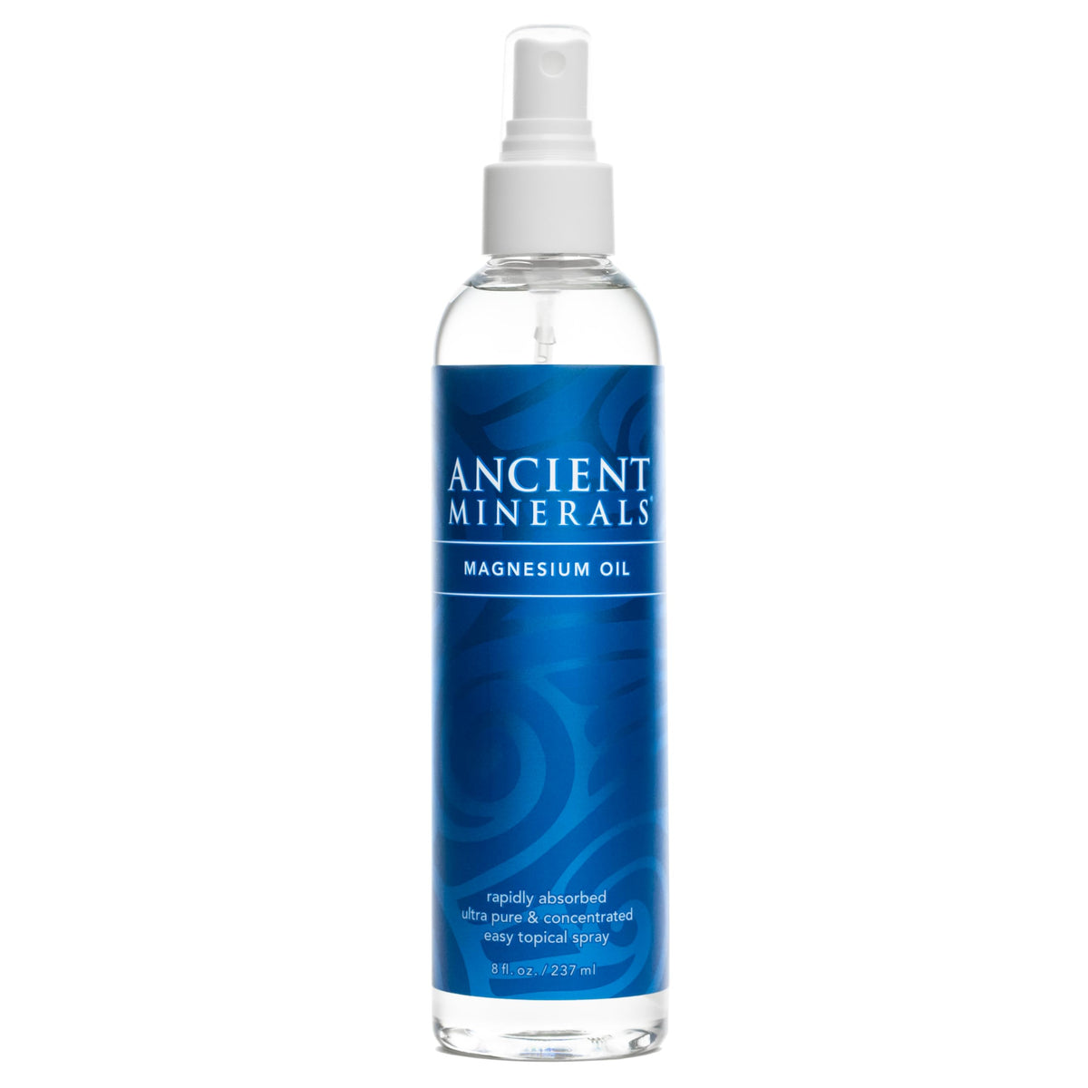 Magnesium Oil Spray 8 oz - Pure Genuine Zechstein Magnesium Chloride Supplement - Best Topical Skin Application for Dermal Absorption