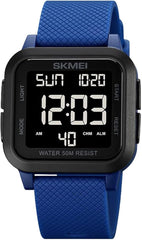 SKMEI Digital Watch -Waterproof Digital Sports  EL Backlight Display for Men Women