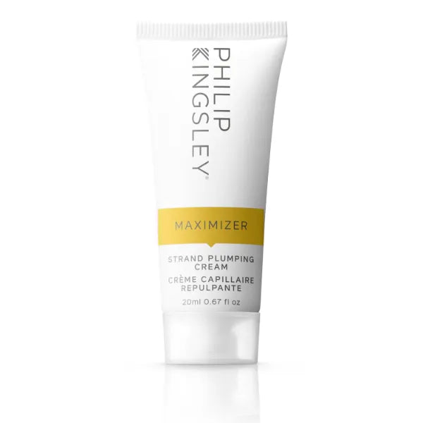 PHILIP KINGSLEY | Maximizer Strand Plumping Cream | Volume for Hair Smoothing | Volumizing for Fine, Flat, Limp, Flyaway Hair | Volumizer, Adds Body and Shine | 2.53oz