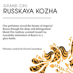 Berdoues Russkaya Kozha Perfume [100ml] – Unisex Luxury Perfume, Collection Grands Crus w/ Cade, Siamese Benzoin, Cardamom | Beauty and Personal Care