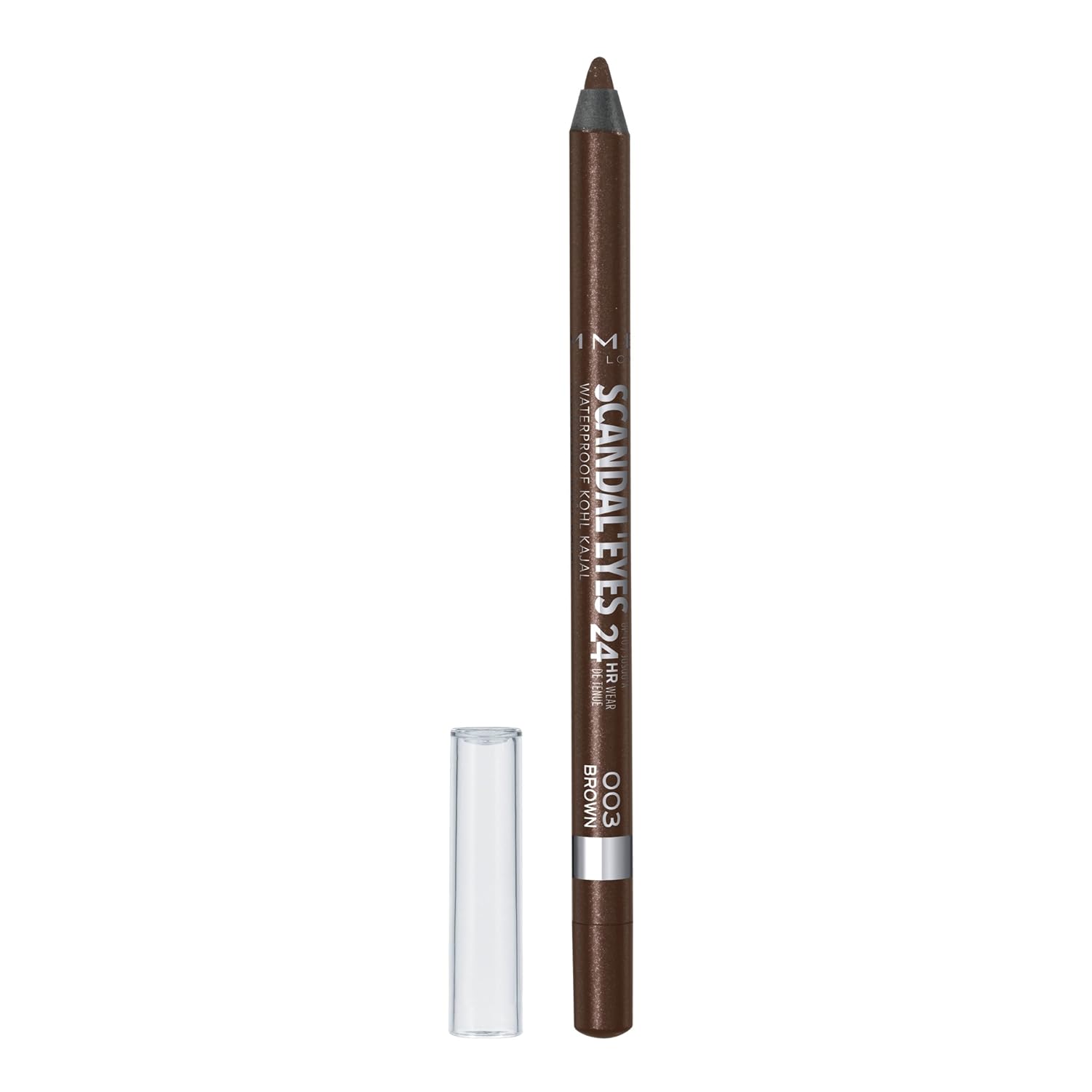Rimmel Scandaleyes Waterproof Kohl Kajal Liner Brown. A Soft Brown Shade With Shimmer. - AllurebeautypkRimmel Scandaleyes Waterproof Kohl Kajal Liner Brown. A Soft Brown Shade With Shimmer.