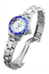 Invicta Pro Diver Stainless Steel Women's Quartz Watch, 24mm - Silver