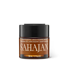 Sahajan Adaptogenic Mask with Turmeric + AHAs | Clean Ayurvedic Creamy Clay Radiance Mask | Helps Improve the Look of Dark Spots, Pores & Fine Lines | Purifies, Exfoliates, Nourishes | 1.7 fl oz