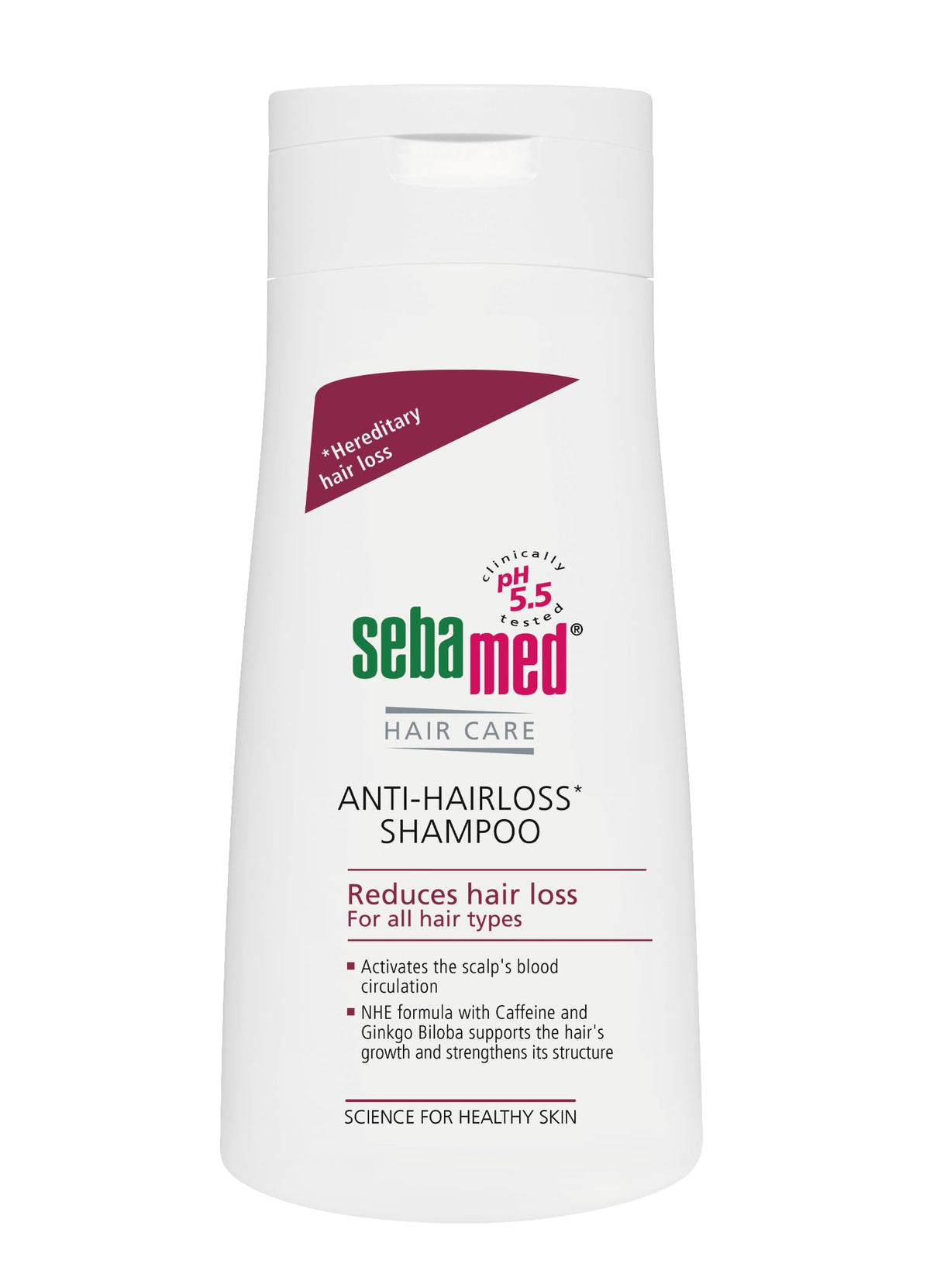 Sebamed Anti Hair Loss Shampoo, Reduces Hair Loss for All Hair Types - 400 ml