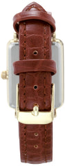 Anne Klein Women's Glitter Accented Croco-Grain Strap Watch, AK/3820